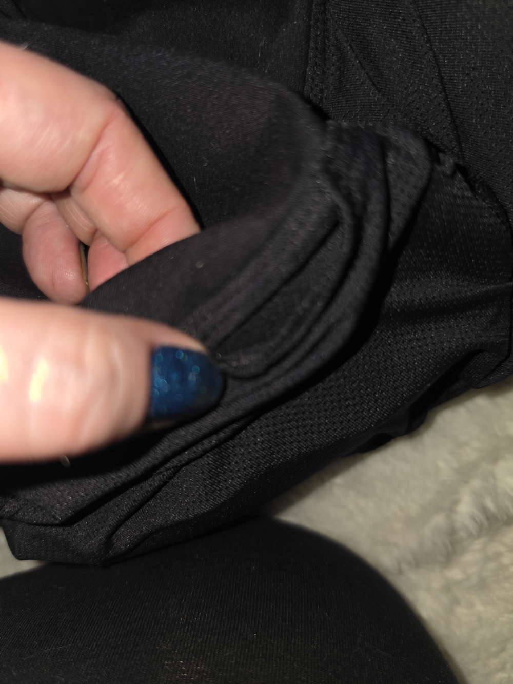 all in motion Black V-Neck Seamless Crop Sports Bra - Picture 4 of 4